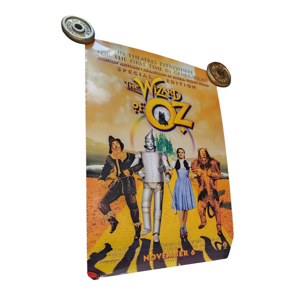 The Wizard of Oz Special Edition Movie Poster November 6 Digitally Restored 1998